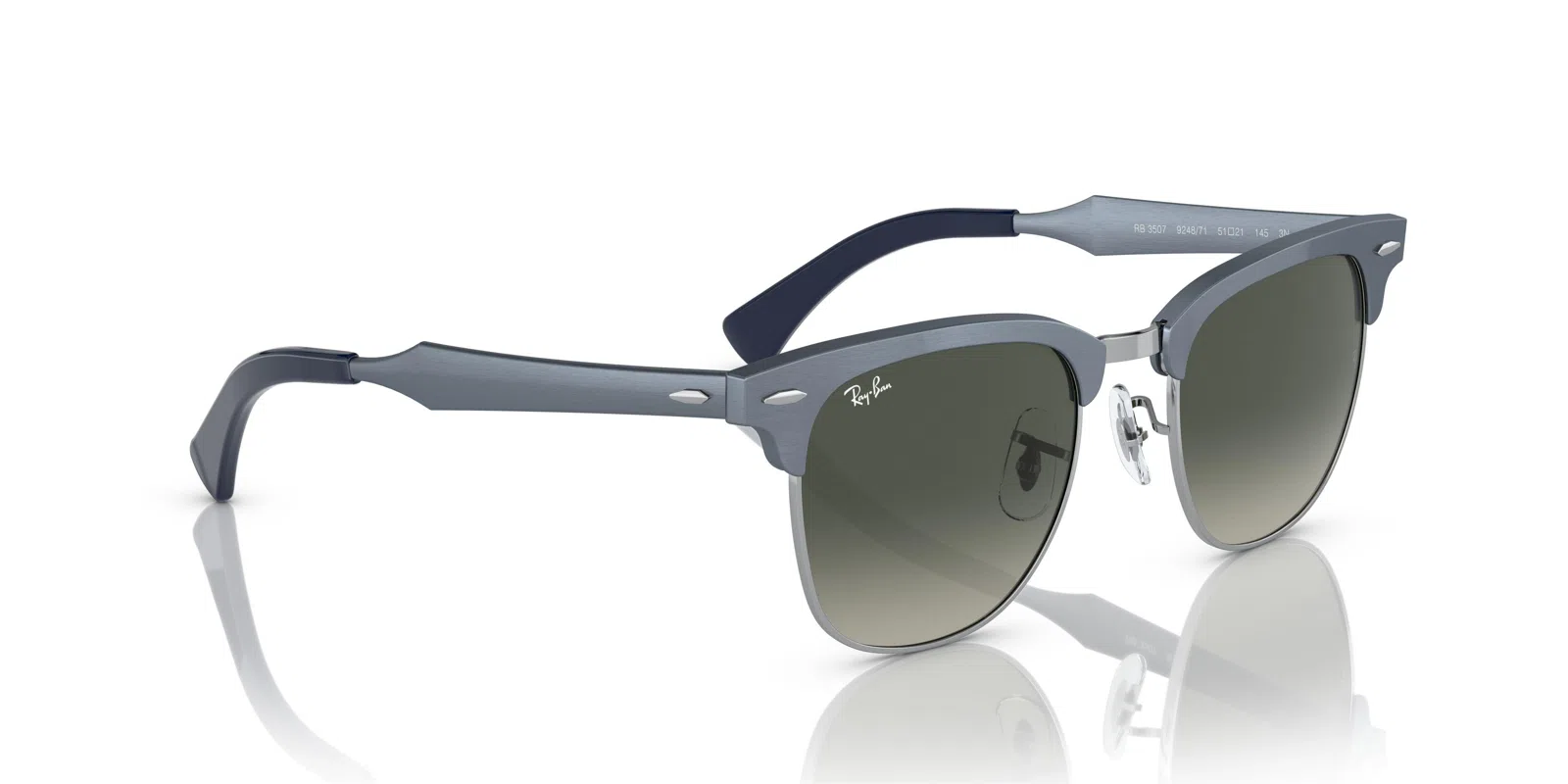 Ray-Ban Clubmaster Aluminum 3507 Sunglasses - view 27